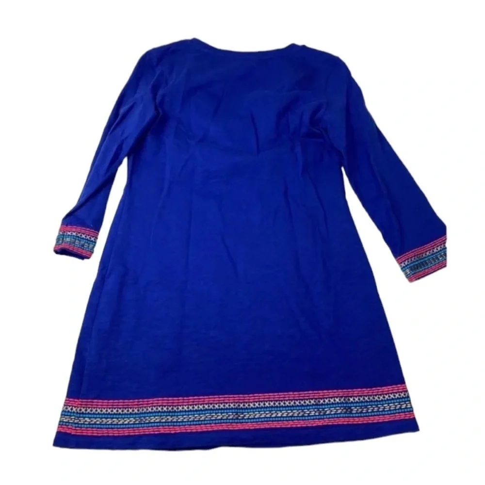 Boden Rosanna Jersey blue embroidered Tunic
Dress sz 6 - Picture 5 of 11
